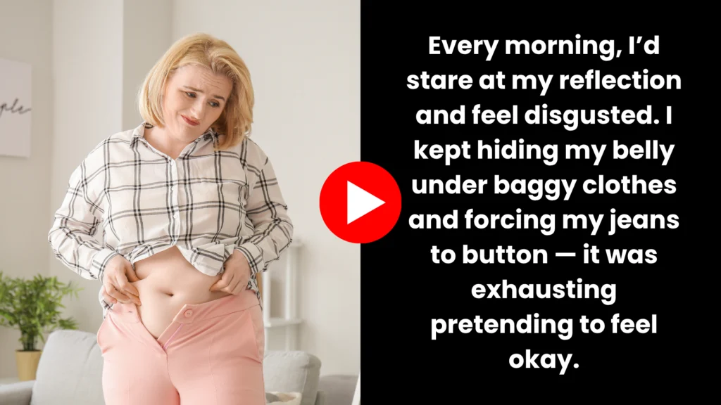 woman discovering how to burn fat while she sleeps naturally